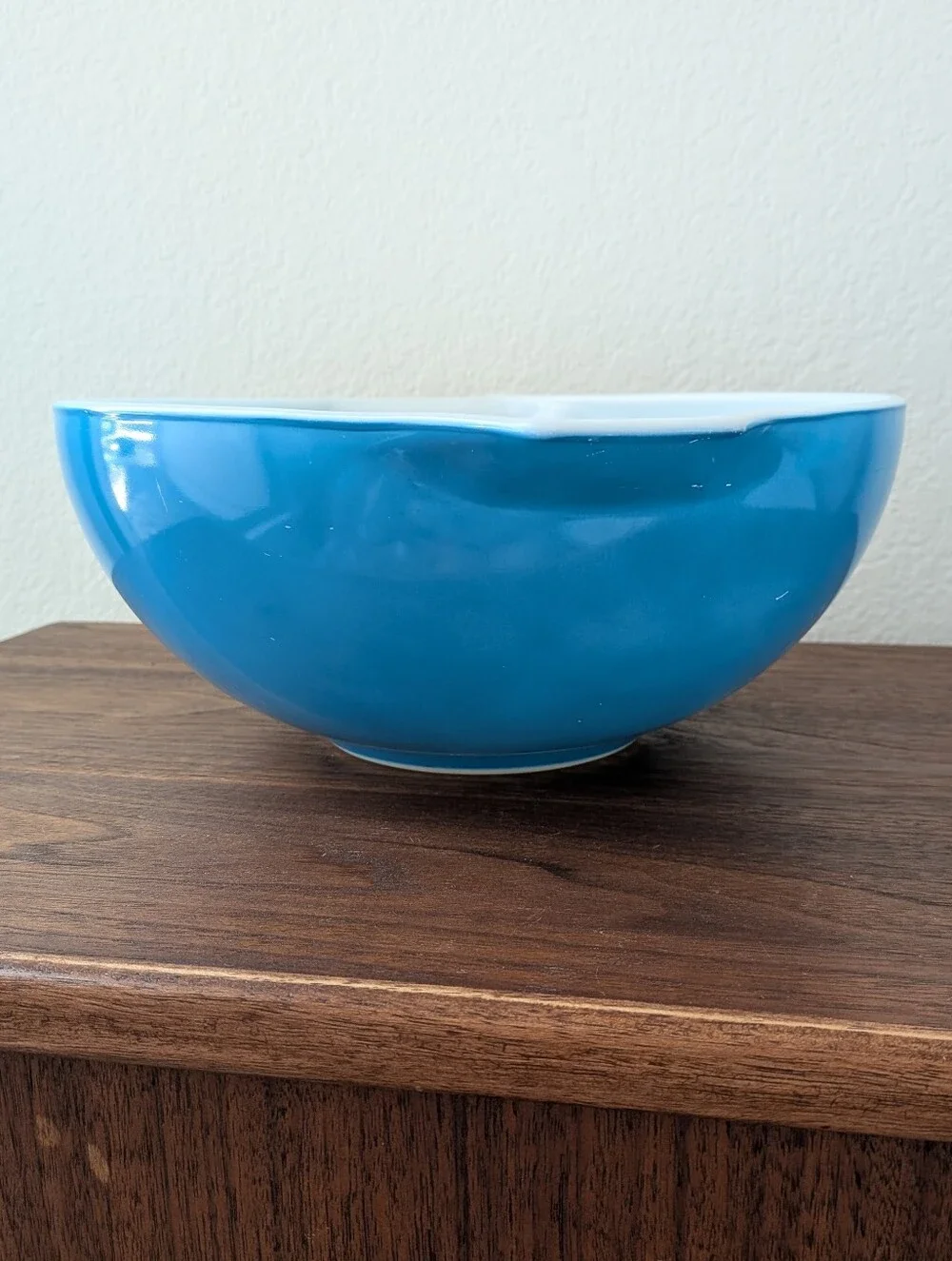 Pyrex Horizon Blue Cinderella Mixing Bowl 444 Qt Large Nesting Bowl